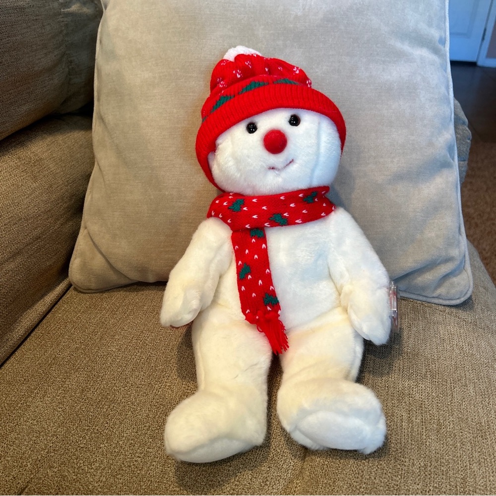 TY Beanie Buddies 15” snowboy 1999, Excellent Condition, ADORABLE